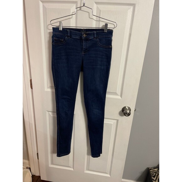 New York & Company Soho Jeans Legging Size 4 - Picture 1 of 4